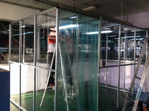 千級潔凈棚現(xiàn)場安裝 千級潔凈棚現(xiàn)場安裝