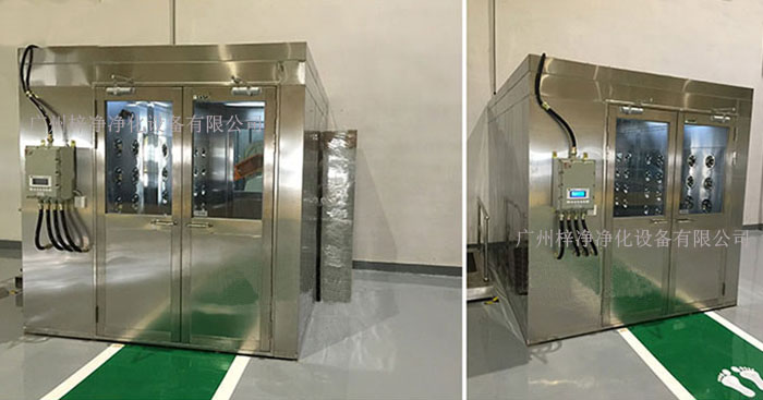 防爆風淋室又叫防爆風淋門是一種凈化行業技術設備 防爆風淋室又叫防爆風淋門是一種凈化行業技術設備