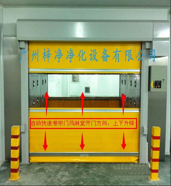 自動快速卷簾門風淋室開門方向 自動快速卷簾門風淋室開門方向